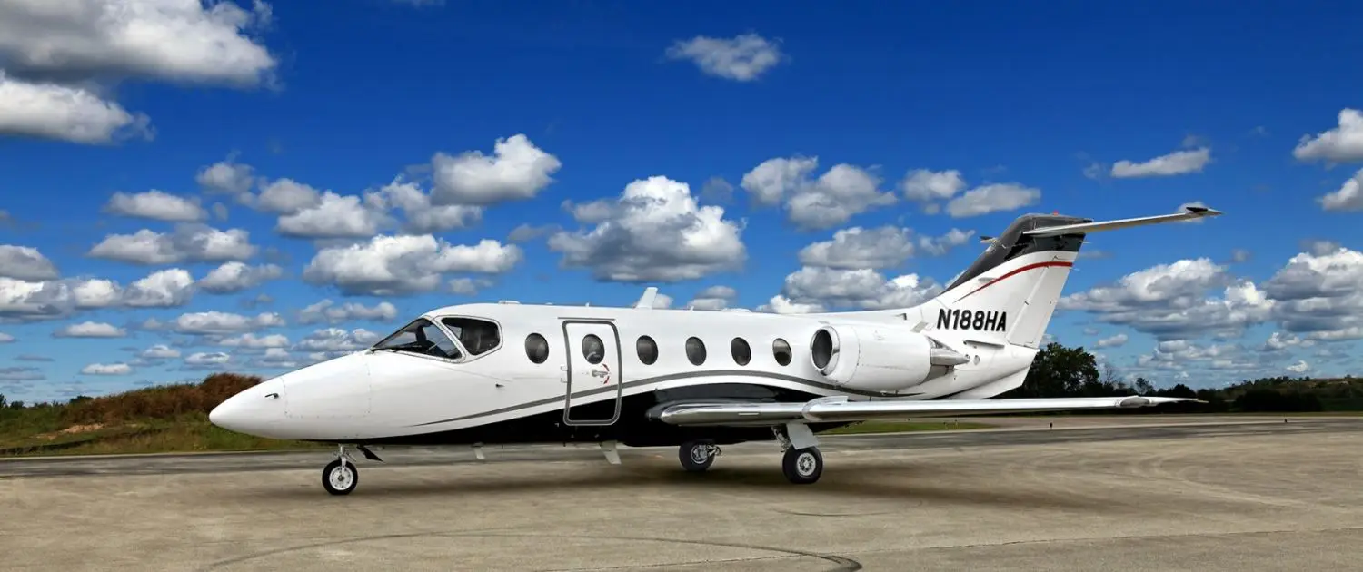 Beechcraft Beechjet 400A N188HA operated by AEM Aviation, exterior