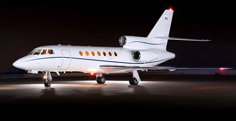 Dassault Falcon 50EX N191N operated by Lyon Aviation, Inc. photo 4