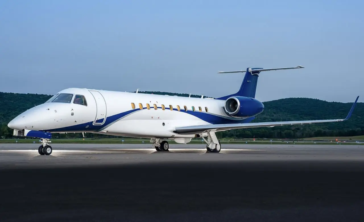 Embraer Legacy 650 N1955J operated by Elite Air, Inc., exterior