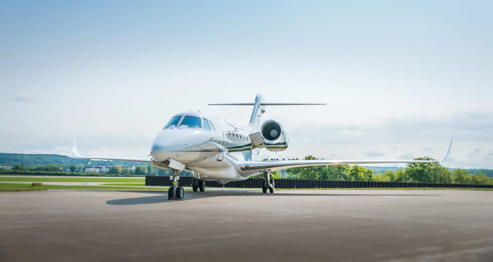 Cessna Citation X N1HS operated by Priester Aviation, exterior