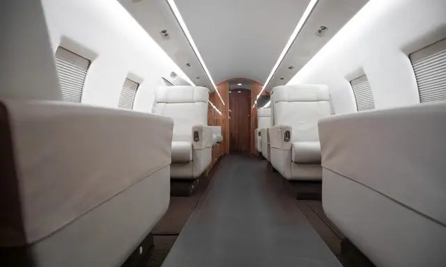 Bombardier Challenger 604 N1VR operated by West Coast Aviation Services, KSNA photo 3