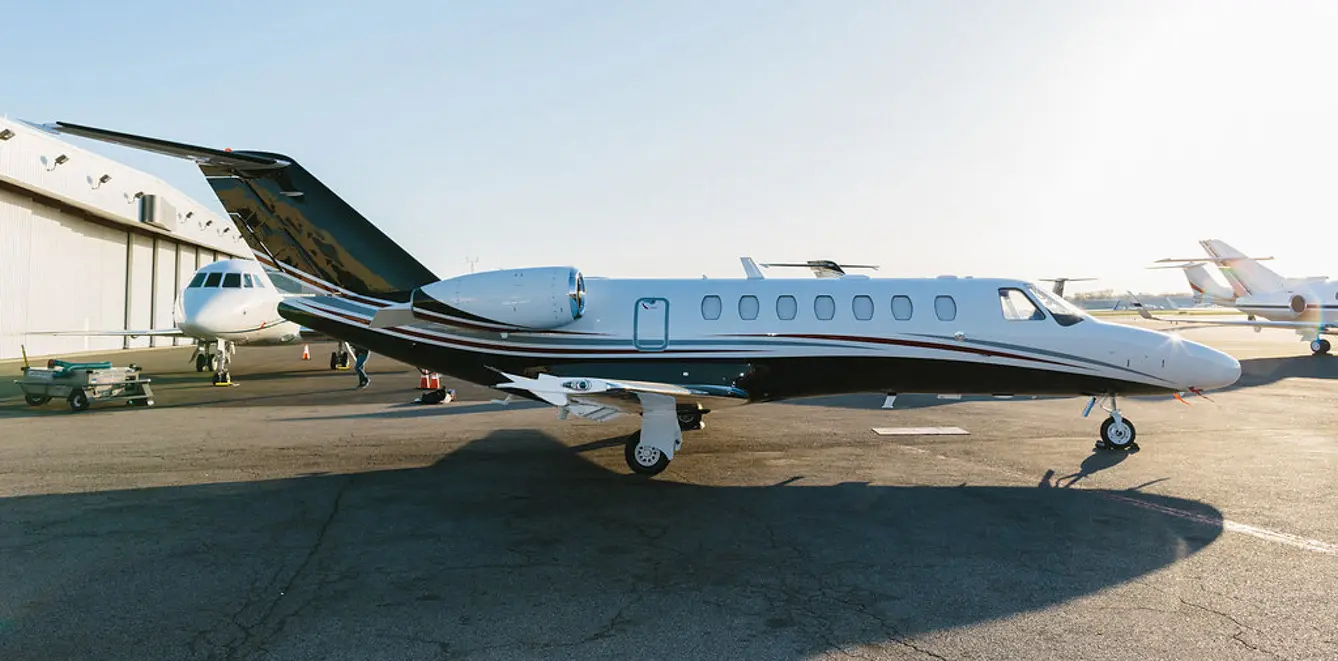 Cessna Citation CJ4 N2020 operated by Aircraft Services Group, Inc. photo 4