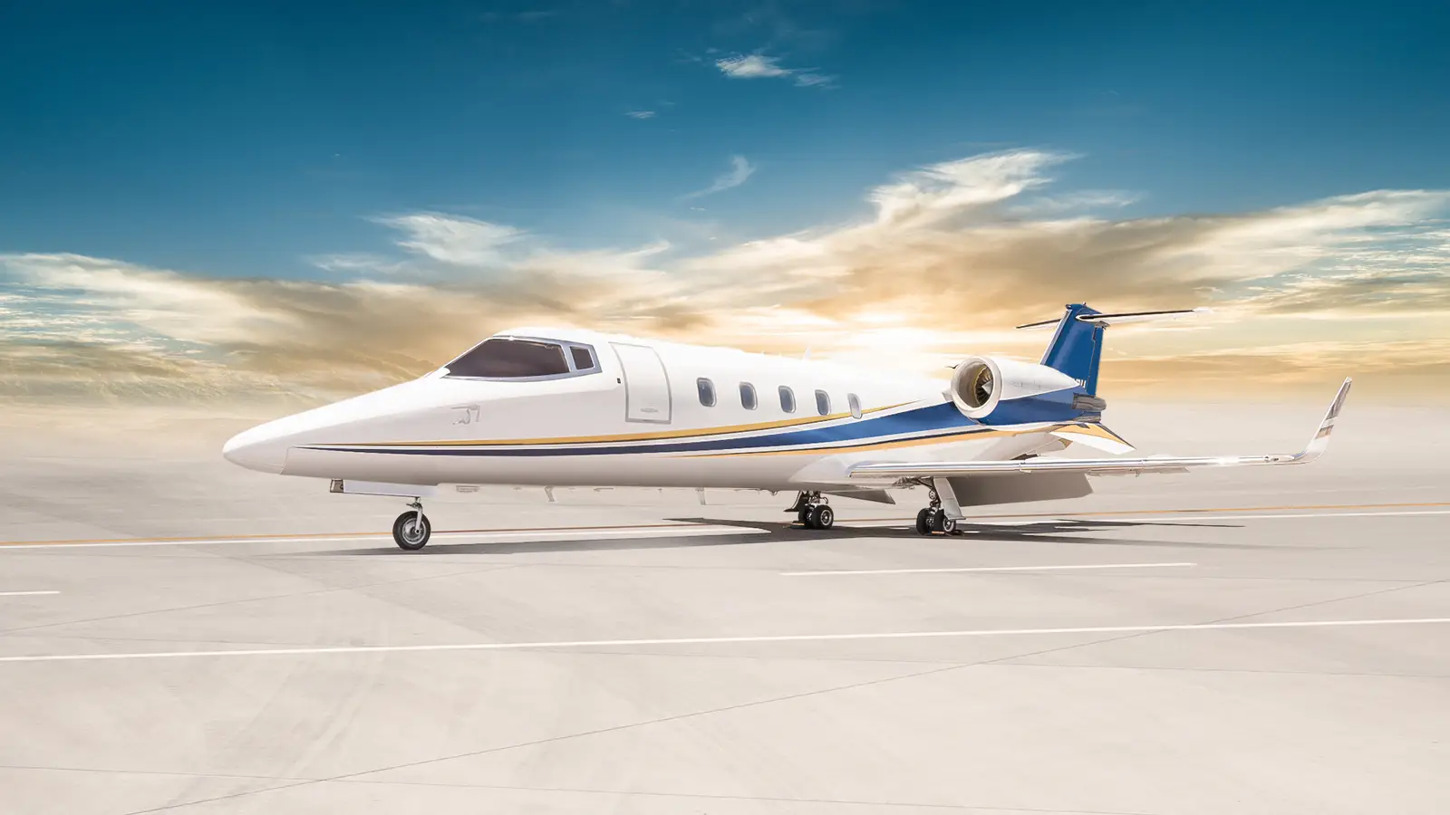 Bombardier Learjet 60 N208BH operated by ATI Jet Executive Charter, KELP, exterior