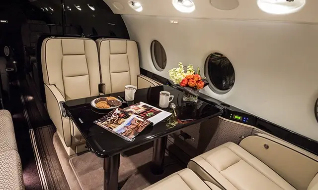 Gulfstream G200 N20BD operated by Pinnacle Air Charter LLC photo 4