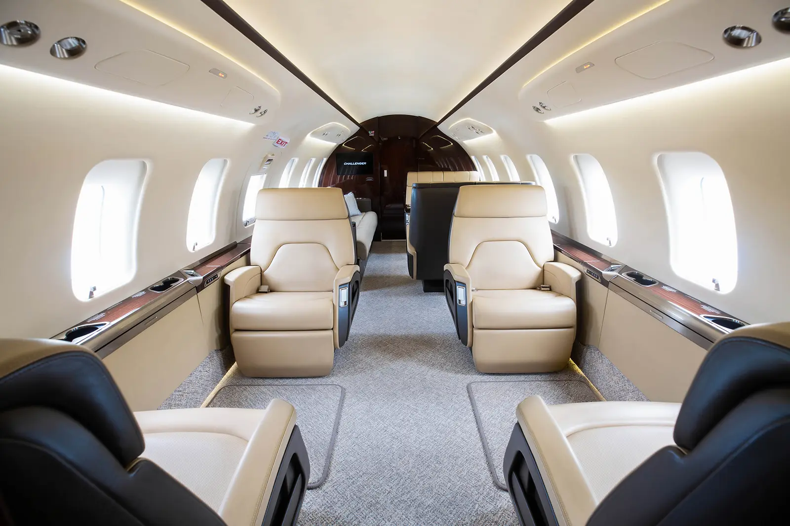 Bombardier Challenger 650 N21EJ operated by Elevate Jet photo 2
