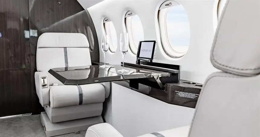 Dassault Falcon 2000 N234FJ operated by Reliance Jet photo 3