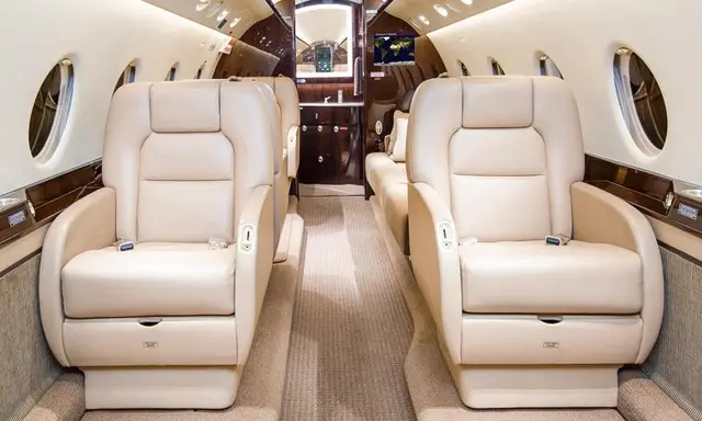 Gulfstream G200 N236PS operated by Solairus Aviation, exterior