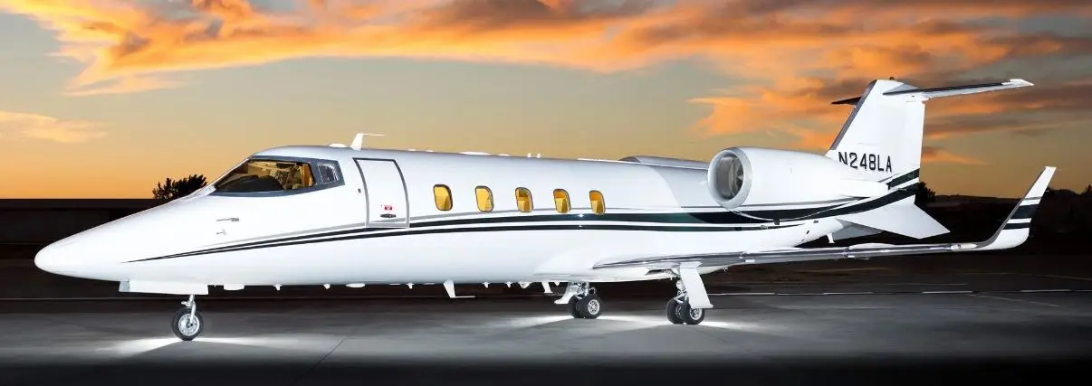 Bombardier Learjet 60 N248LA operated by Tavaero Jet Charter, exterior