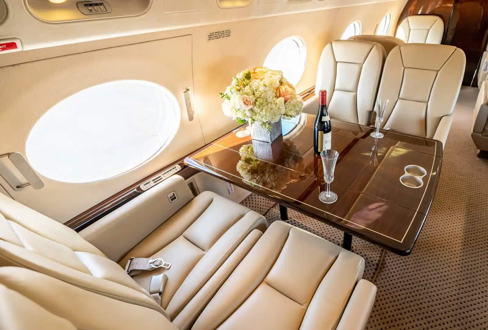 Gulfstream G450 N24JR operated by Air 7, LLC photo 2