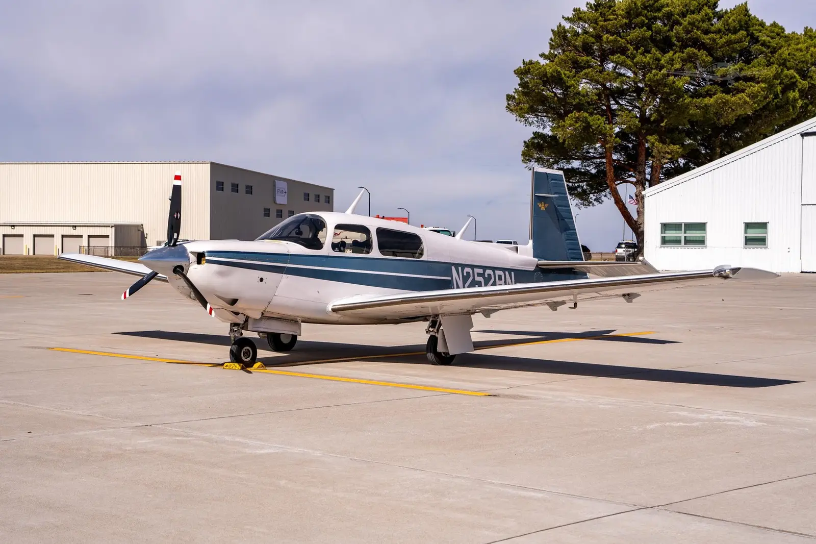 Mooney M20E N252BN operated by Jet Air Inc. photo 3