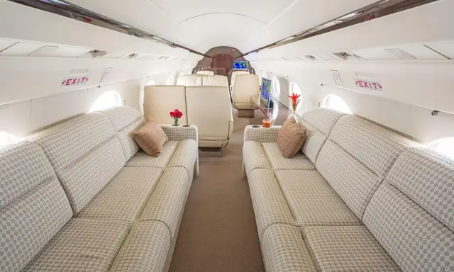 Gulfstream IV N254CA operated by Paradigm Jet Management, KSNA photo 3