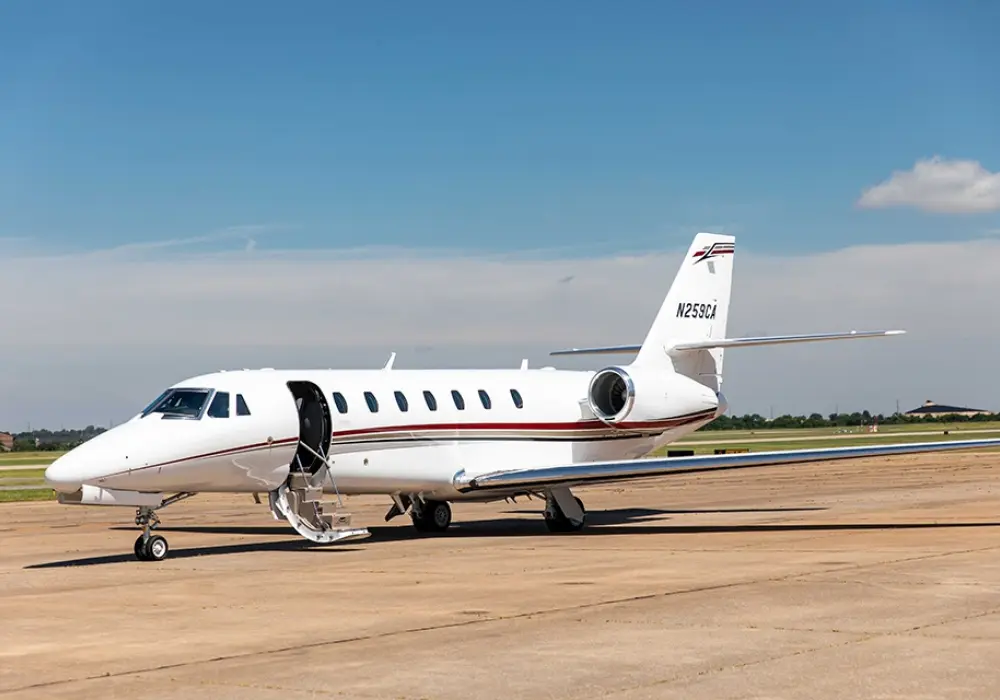 Cessna Citation Sovereign+ N259CA operated by Soulbird Aviation, LLC, exterior