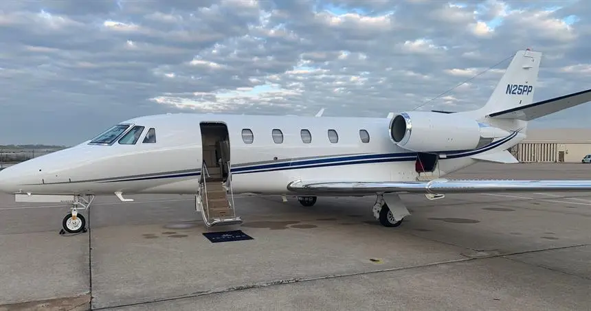 Cessna Citation XLS N25PP operated by Jet Linx Aviation, LLC, exterior