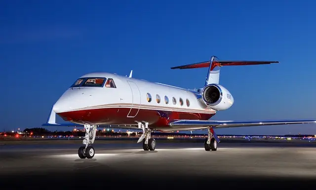 Gulfstream G450 N268BB operated by Solairus Aviation, exterior