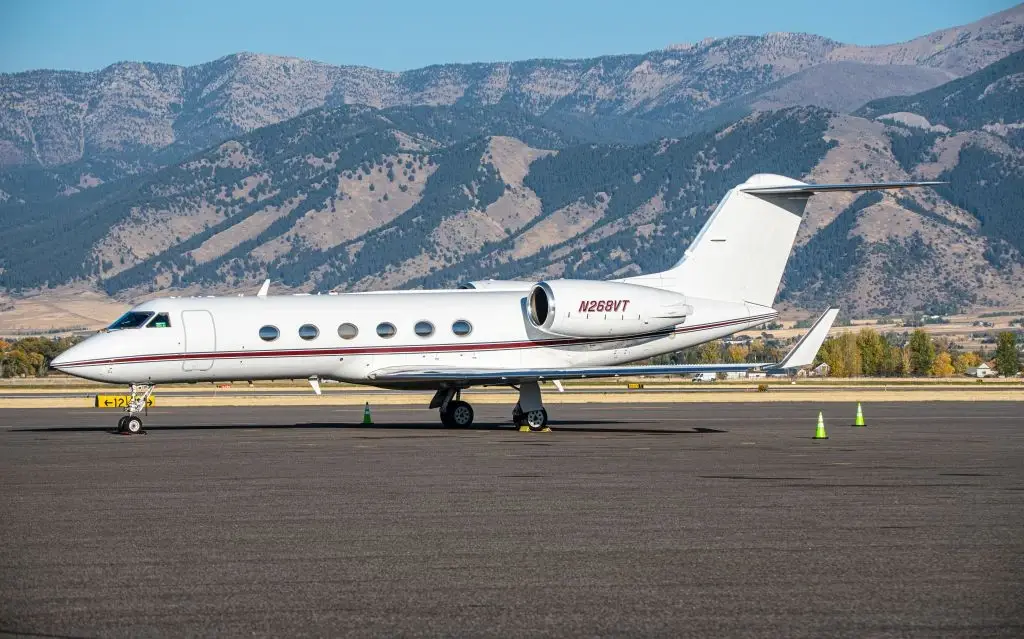 Gulfstream IV-SP N268VT operated by Prime Jet, LLC, exterior