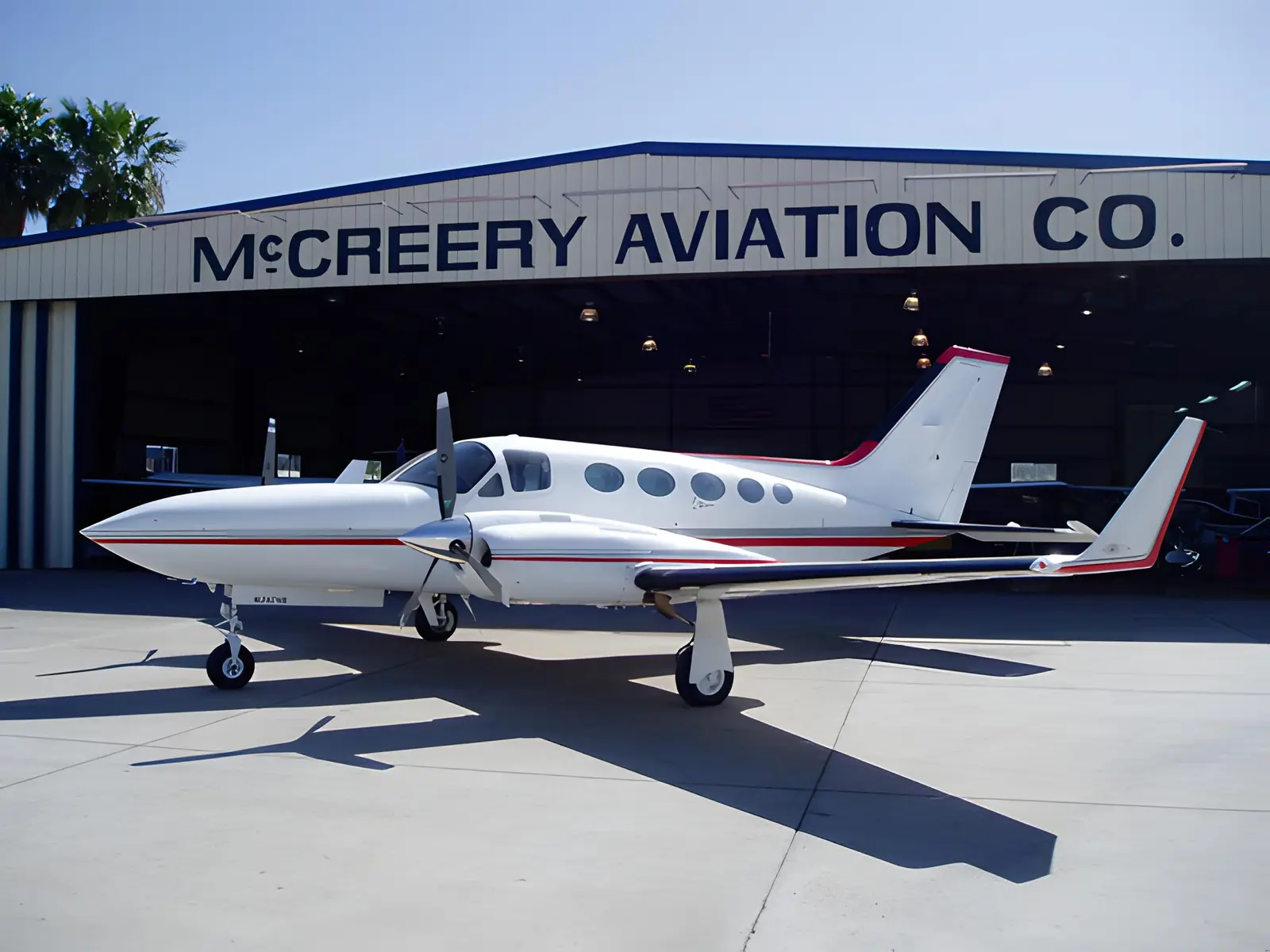 Cessna 421C N26HE operated by McCreery Aviation, Inc. photo 4