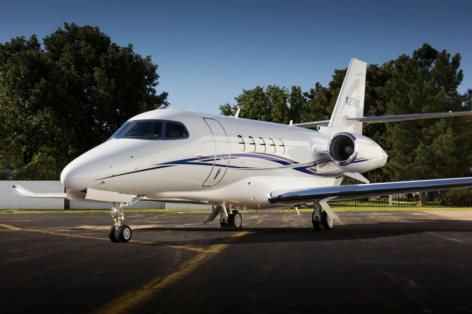 Cessna Citation Latitude N275BS operated by Aircraft Management Group, exterior