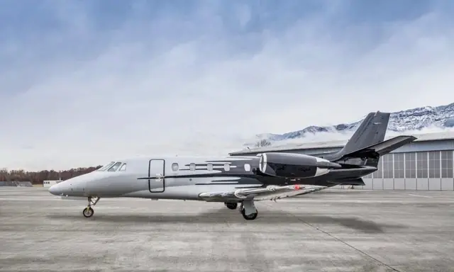 Cessna Citation XLS+ N275MB operated by Avjet Holding Inc., KBUR, exterior