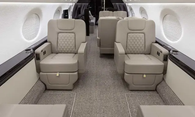 Gulfstream G550 N279SH operated by Prime Jet, LLC photo 2