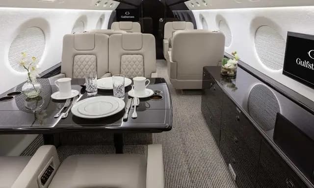Gulfstream G550 N279SH operated by Prime Jet, LLC photo 6
