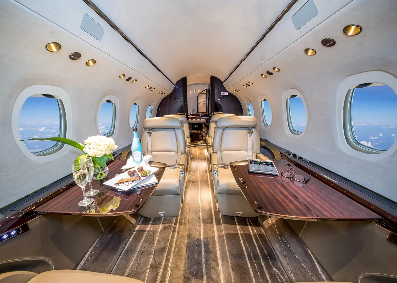 Cessna Citation Latitude N280P operated by Fly Alliance, exterior