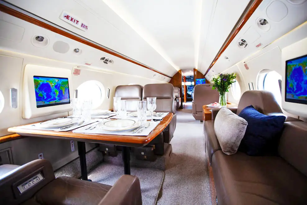 Gulfstream V N280PH operated by Global Air Charters, Inc. photo 6