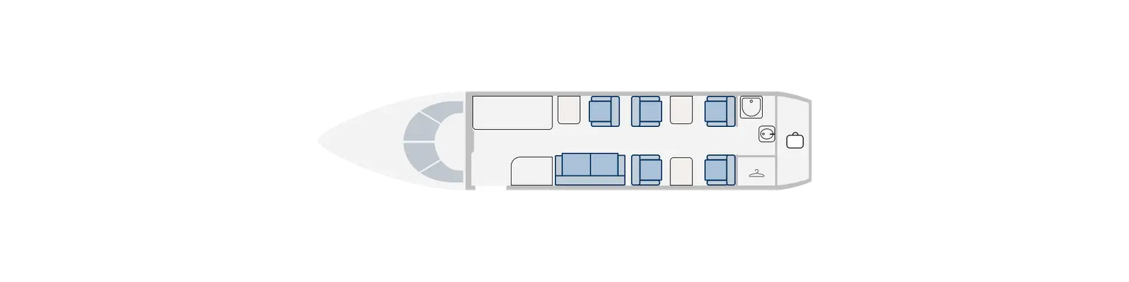 Gulfstream G150 N285GA operated by Northern Jet Management, Inc. photo 3