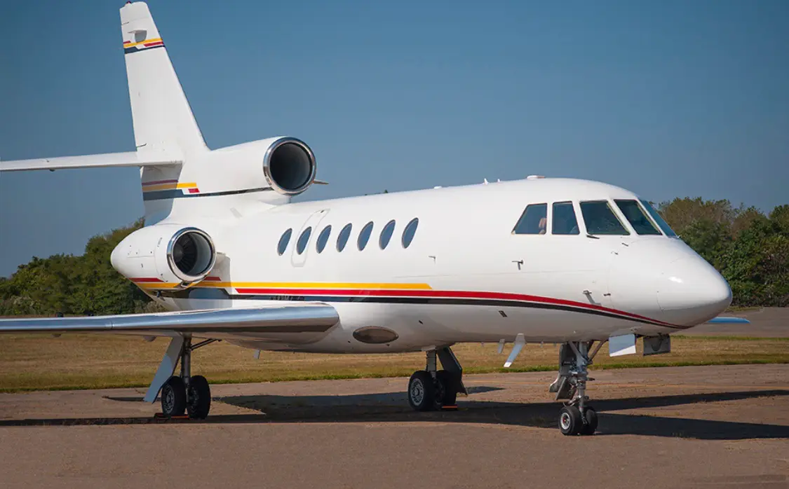 Dassault Falcon 50 N290MX operated by Justice Air photo 4