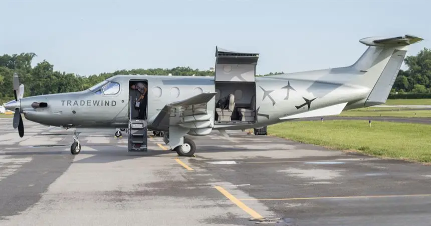 Pilatus PC-12/47 NG N293TW operated by Tradewind Aviation photo 2