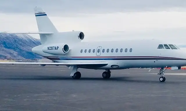 Dassault Falcon 900 N297AP operated by Century Aviation, Inc., exterior
