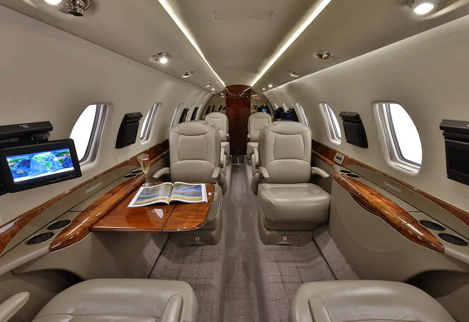 Cessna Citation Sovereign N2Q operated by American Air Charter, Inc., exterior