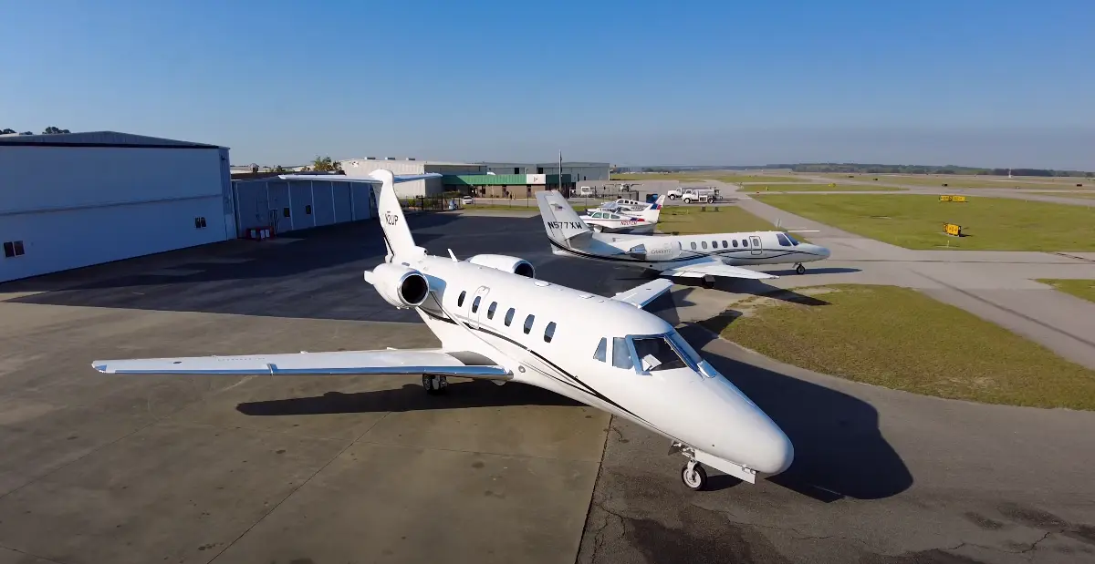 Cessna Citation VI N2UP operated by AirStat, Inc., KHQU photo 6
