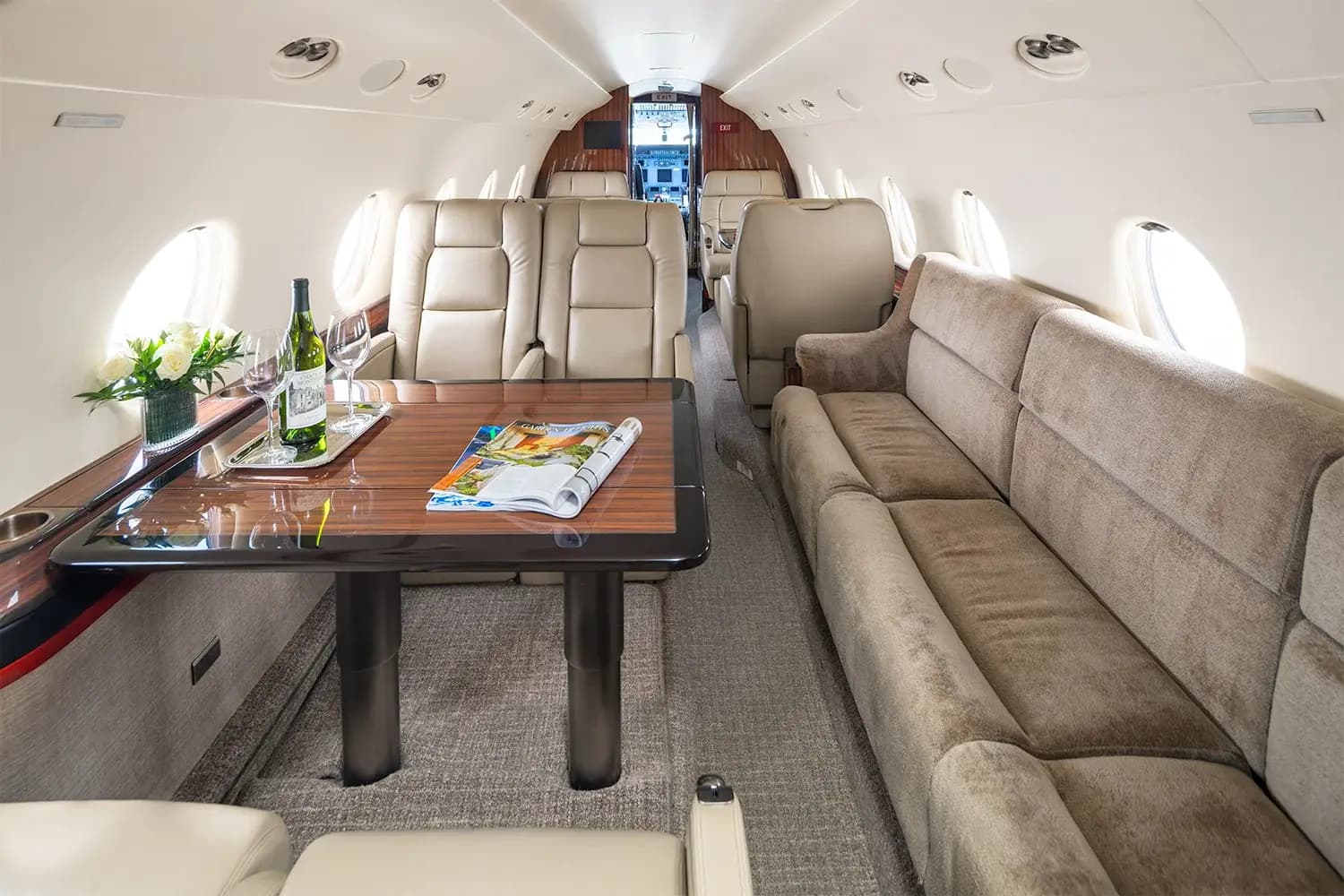 Gulfstream G200 N300BJ operated by FLYTRU photo 5