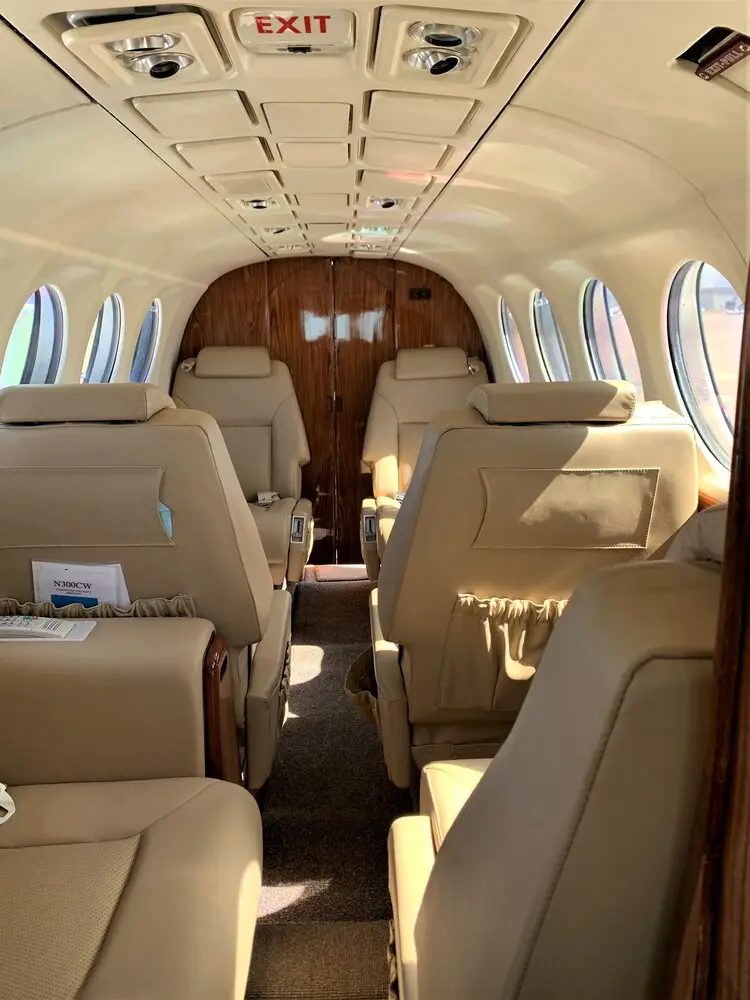 Beechcraft King Air 300 N300CW operated by Sacramento Air Charter photo 6
