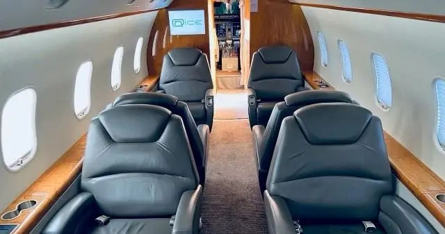 Bombardier Challenger 300 N302LT operated by Aircraft Services Group, Inc. photo 2