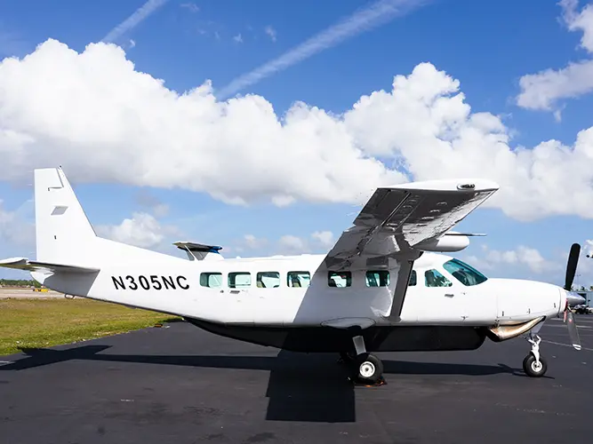 Cessna 208B Grand Caravan EX N305NC operated by Accent Airways LLC, exterior