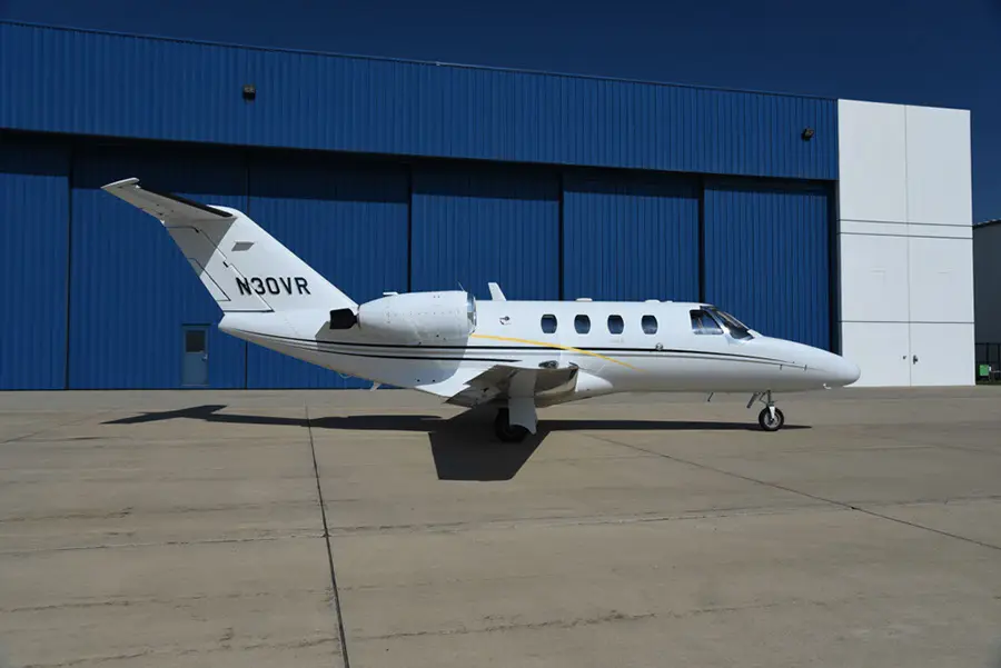 Cessna Citation CJ1 N30VR operated by Integrated Flight Resources, Inc., KDPA photo 5