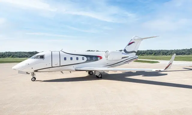 Bombardier Challenger 604 N314RC operated by SpiritJets, LLC, exterior