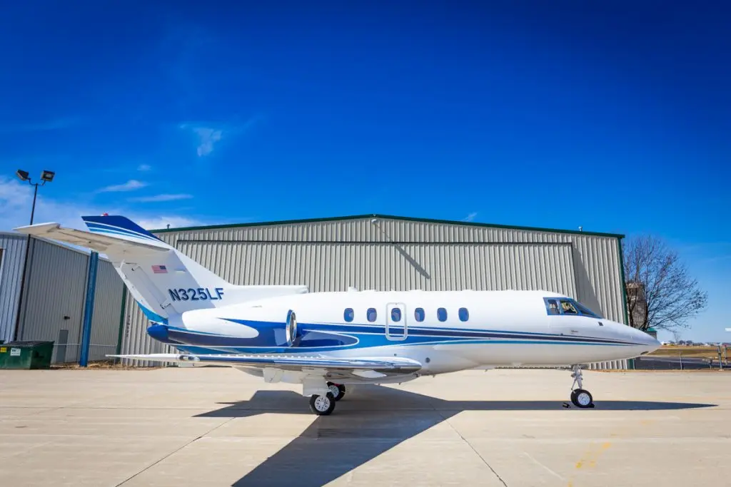 Beechcraft Hawker 800XP N315RC operated by N-Jet, exterior
