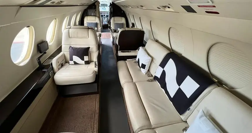 Dassault Falcon 50 N319CF operated by Aircharters Worldwide, Inc. photo 6