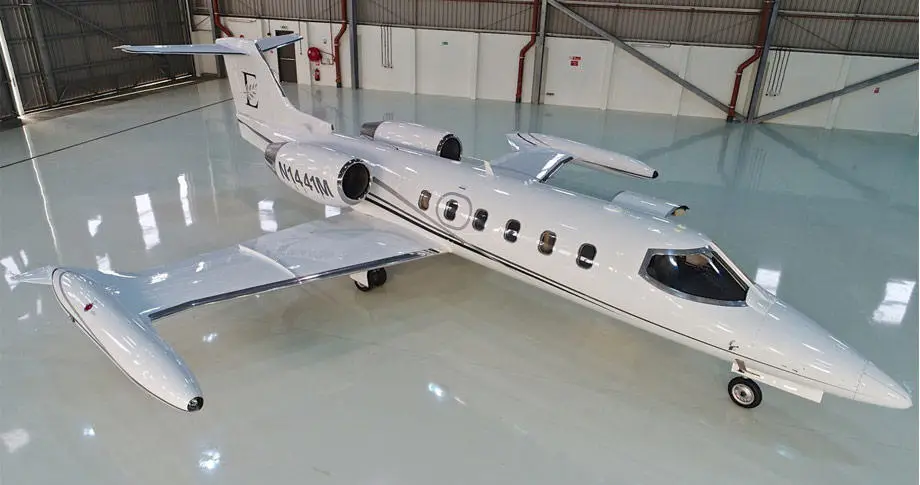 Bombardier Learjet 35A N31RA operated by Royal Air Freight, Inc, KPTK, exterior