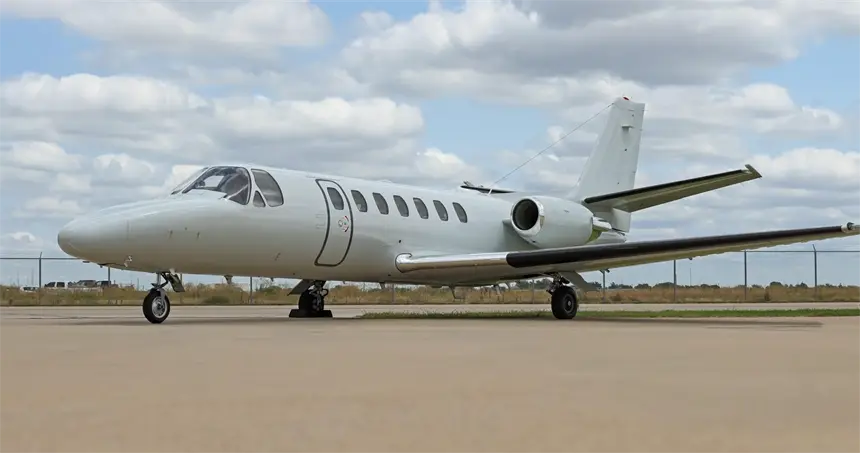 Cessna Citation Ultra N331BR operated by Lone Star Aviators, LLC, exterior