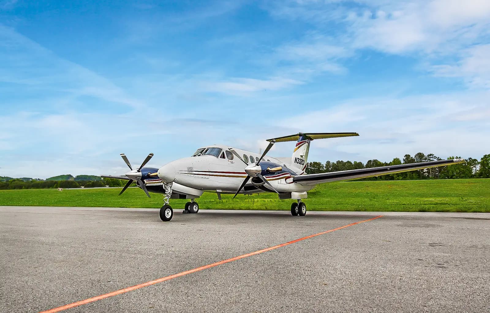 Beechcraft King Air B200GT N332CA operated by Atlanta Air Charter, Inc., exterior