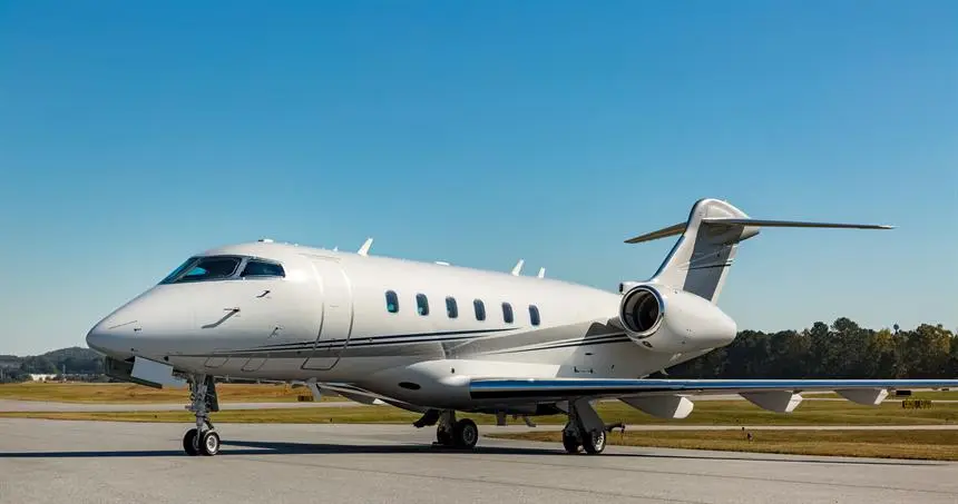 Bombardier Challenger 300 N3337J operated by Flightworks, exterior
