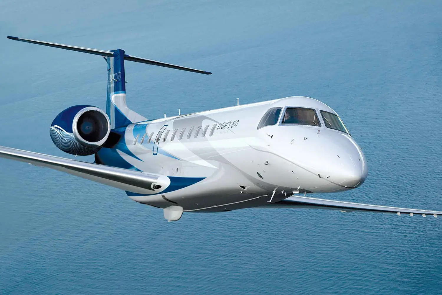 Embraer Legacy 650 N333BH operated by Executive Fliteways, Inc., exterior