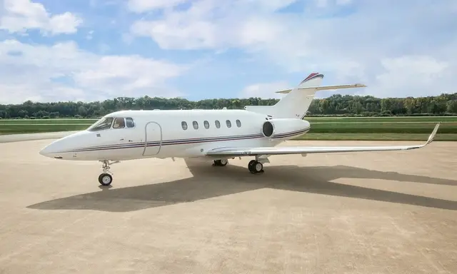 Beechcraft Hawker 850XP N334US operated by SpiritJets, LLC, exterior
