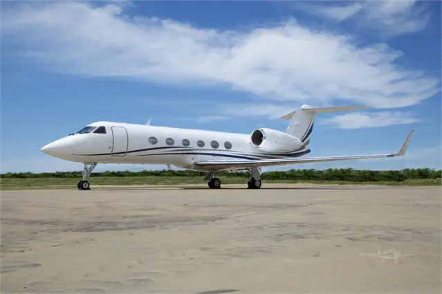 Gulfstream IV-SP N348DJ operated by Lyon Aviation, Inc., exterior