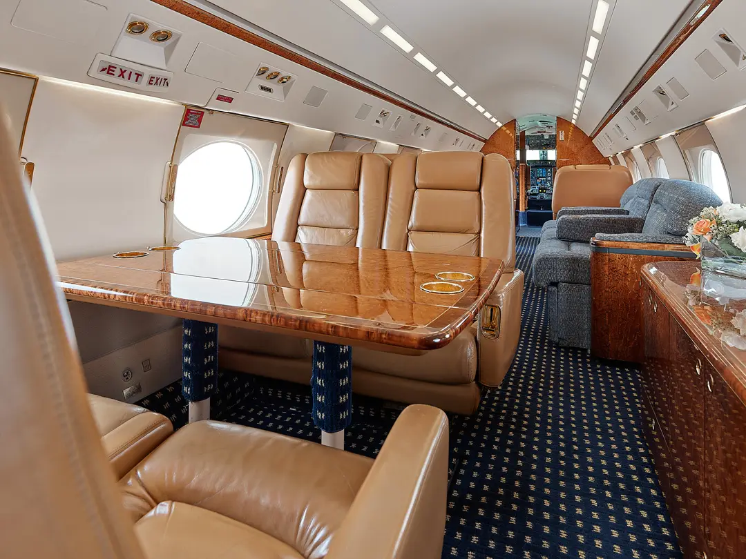 Gulfstream IV N352DJ operated by Lyon Aviation, Inc. photo 4