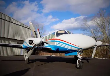 Piper PA-31-350 Chieftain N35580 operated by Aero Charter New England, exterior