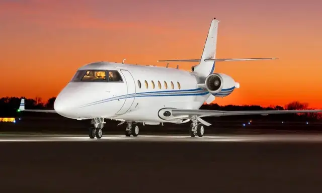 Gulfstream G200 N358TD operated by Solairus Aviation, exterior